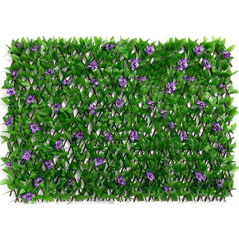 Artificial Hedge Privacy Fence Screen – Fake Leaf Wall Panel