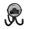 Octopus Clip-On Stroller Fan – 3 Speeds, LED & Flexible Tripod