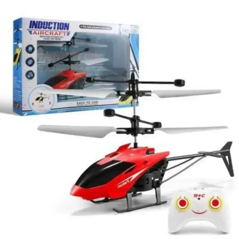 Mini RC Helicopter Drone Toy – App-Controlled & Rechargeable