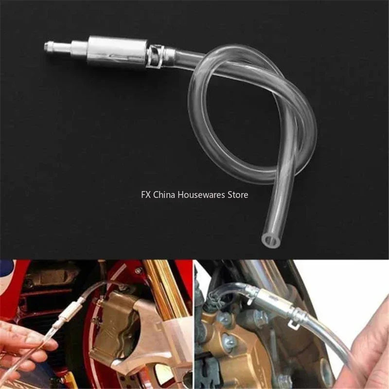 Hydraulic Brake & Clutch Bleeder Kit | One-Way Valve Hose Tool