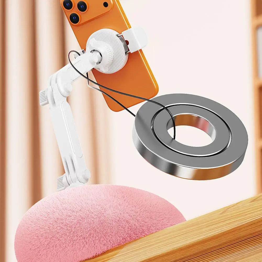 Plush Pillow Phone & Tablet Holder – Foldable Lazy Bed Stand