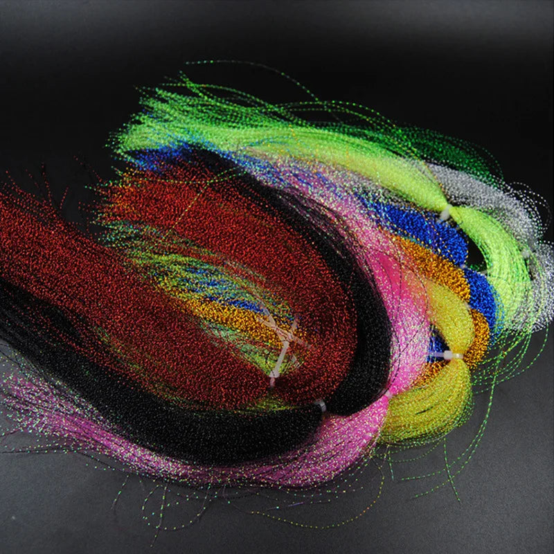 Crystal Flash Flashabou Tinsel – Fly Fishing Lure Tying Material