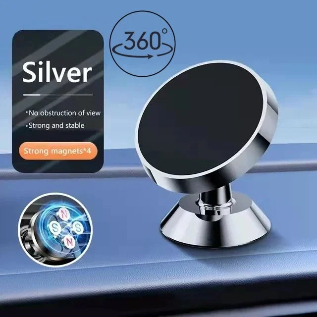 Magnetic Car Phone Holder Mobile Cell Stand Magnet Mount Bracket