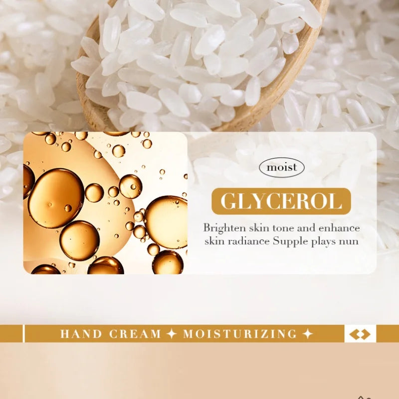 BIOAOUA Rice Raw Pulp Hand Cream – Moisturizing & Brightening 30g