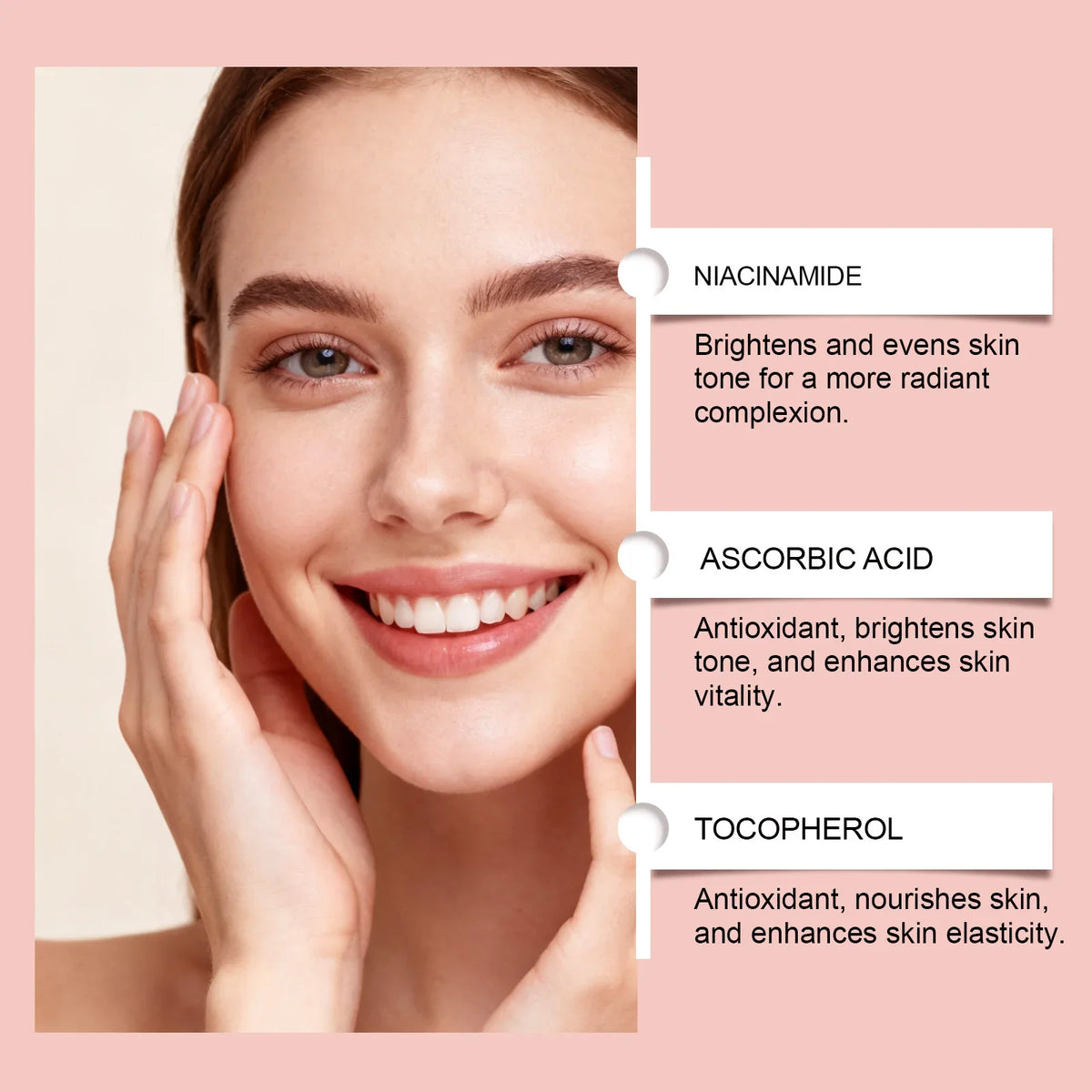 5-in-1 Vitamin C Niacinamide Face Serum – Dark Spot & Anti-Aging