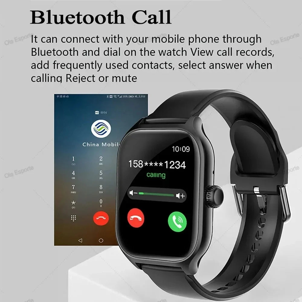Ola Esporte Smart Watch 2.01" Bluetooth Calling Fitness Tracker
