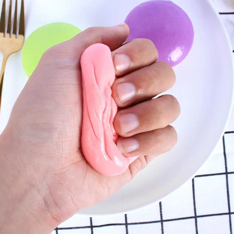 Slow Rising Squishy Steamed Bun Fidget Toy – Soft & Sensory