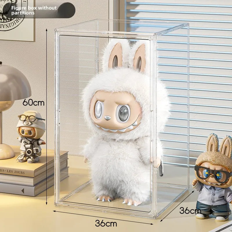 Acrylic Display Case 36x36x60cm | Clear Collectible Showcase Box