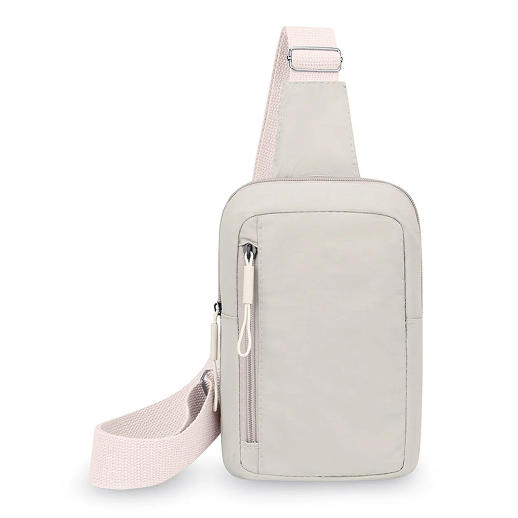 Women's Lightweight Water-Resistant Nylon Crossbody Bag