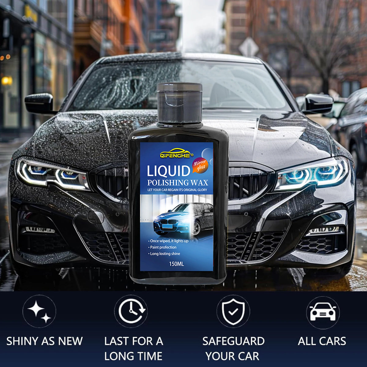 Nano Ceramic Coating Wax & Sealant – Hydrophobic Car Protection