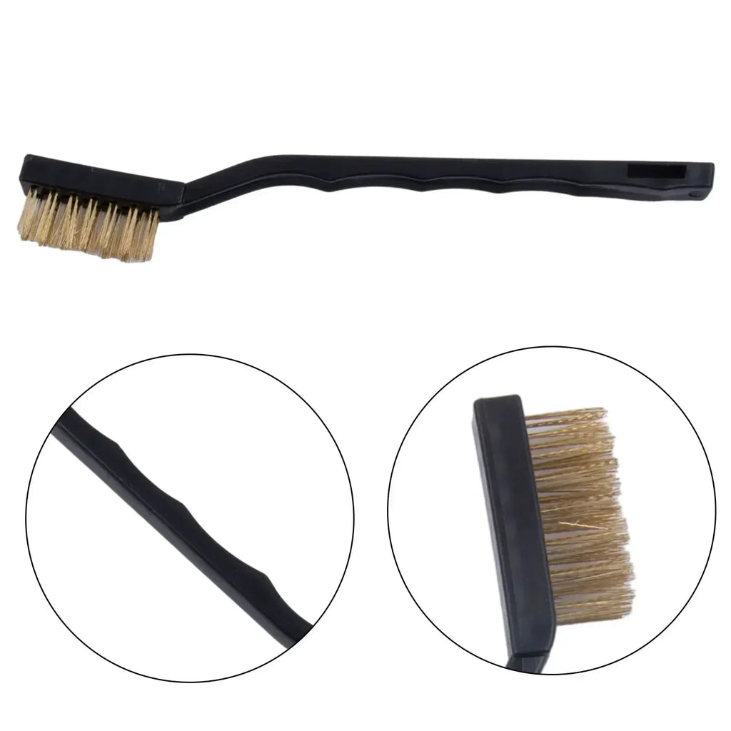 5-Piece Brass Wire Brush Set – Rust & Paint Removal Tool