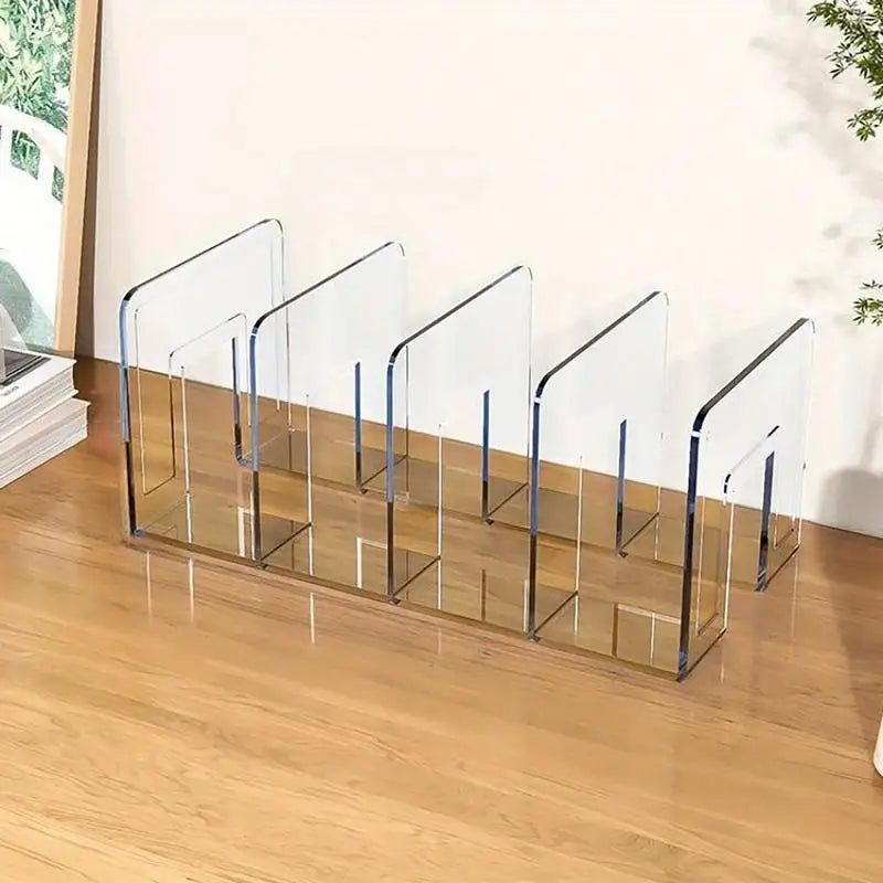 Purse Storage Organizer Closet 4 Slots Clear Shelf Dividers Clutch
