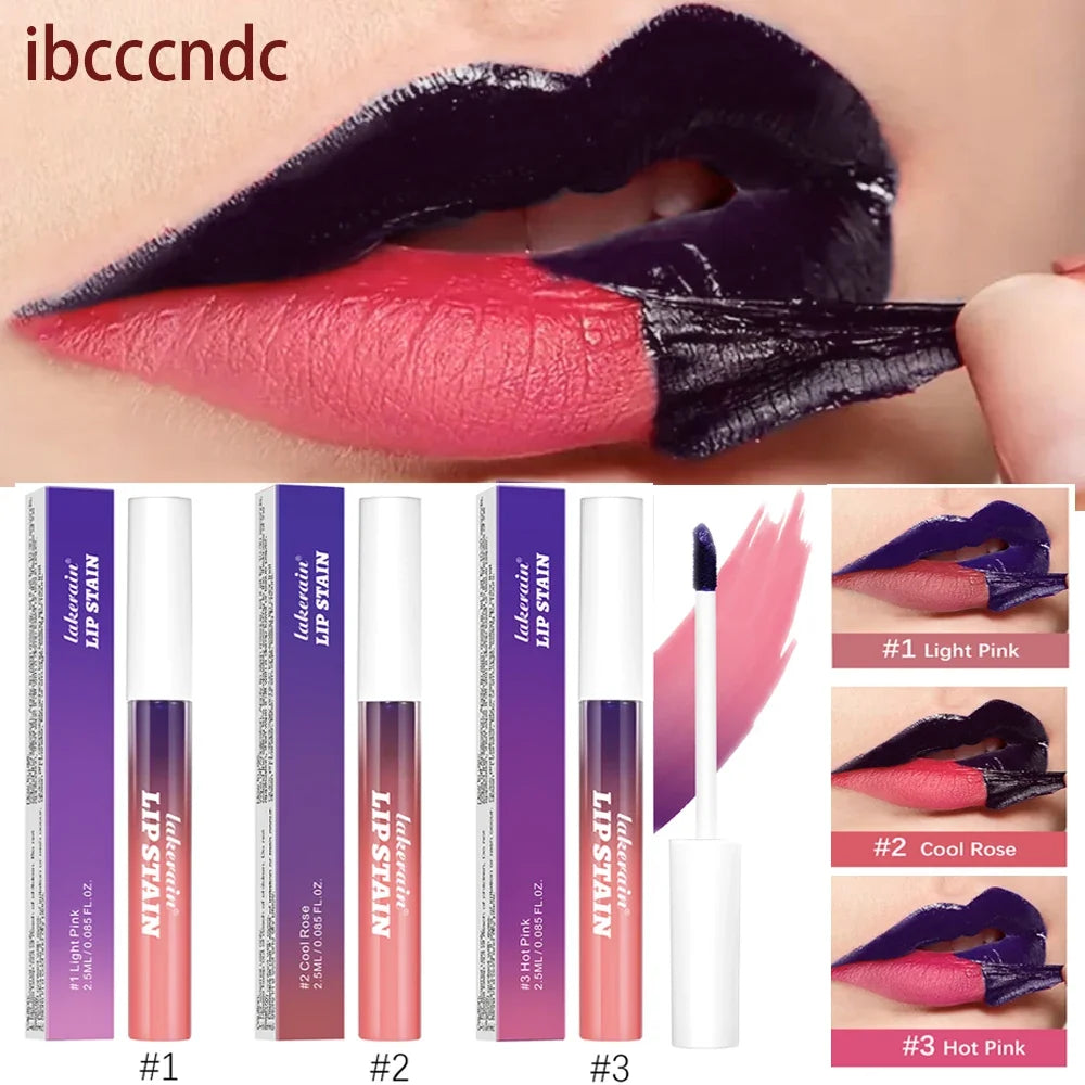 Lakerain Peel Off Lip Stain – Waterproof Matte Tint 3 Colors
