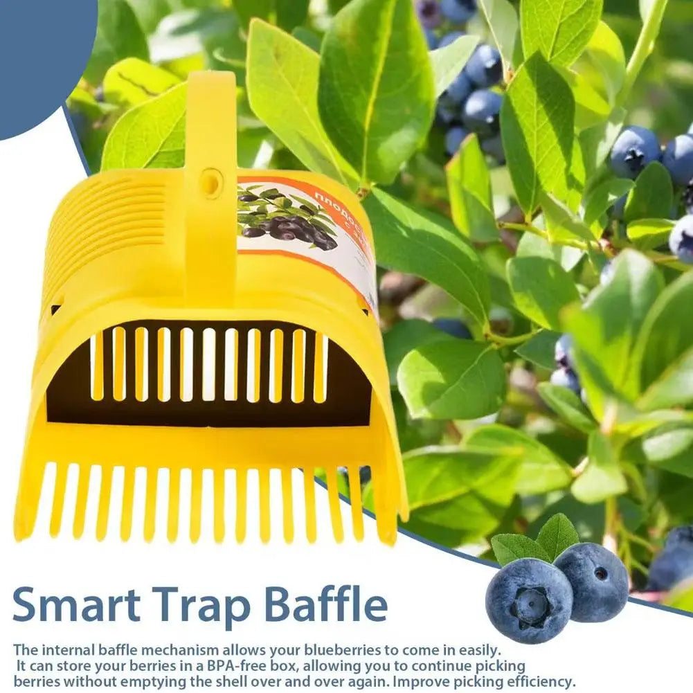 Blueberry Picker Rake – Lightweight Fruit Harvester Scoop Tool