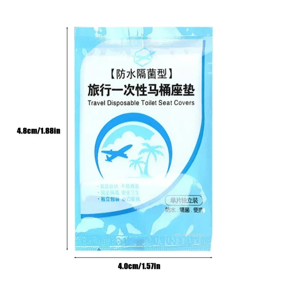 Disposable Toilet Seat Covers – Waterproof PE Protector Mats