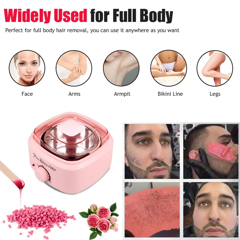 2026 White Black Pink Hair Removal Waxing Professional Body 50 Wax