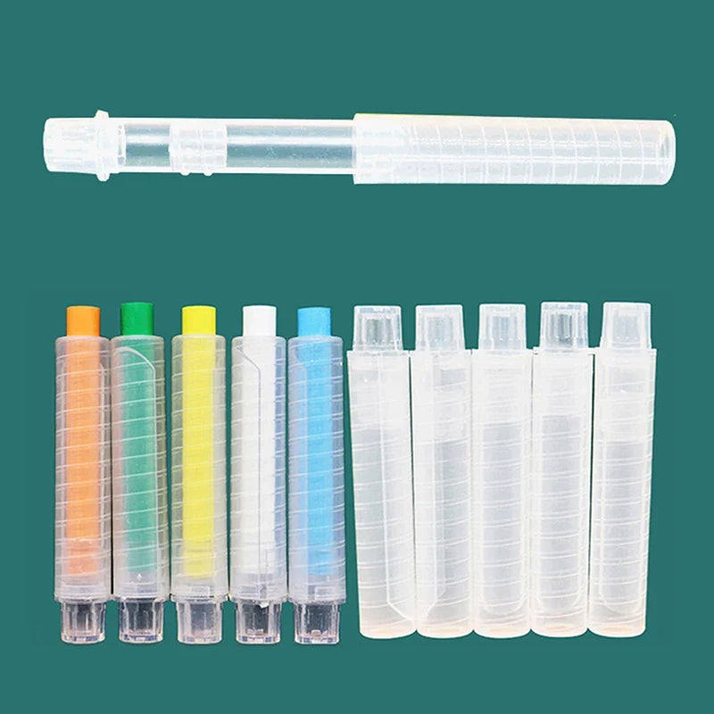 5-Pack Transparent Chalk Holder Clips for Teachers & Kids