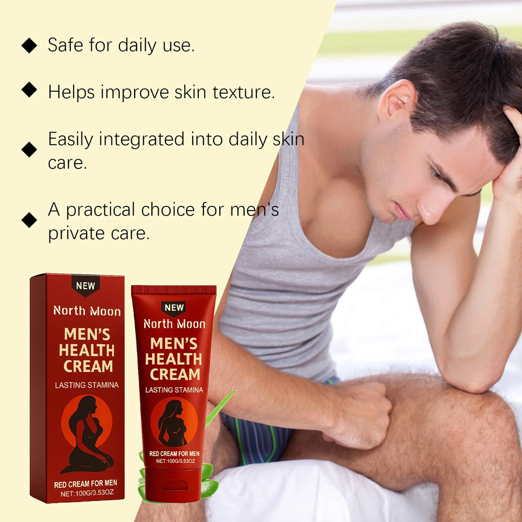 Men's Daily Nourishing Face Cream – Gentle Moisturizer 100g