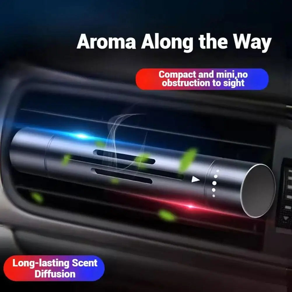 Car Air Vent Aroma Diffuser | Aluminum Alloy Mini Freshener