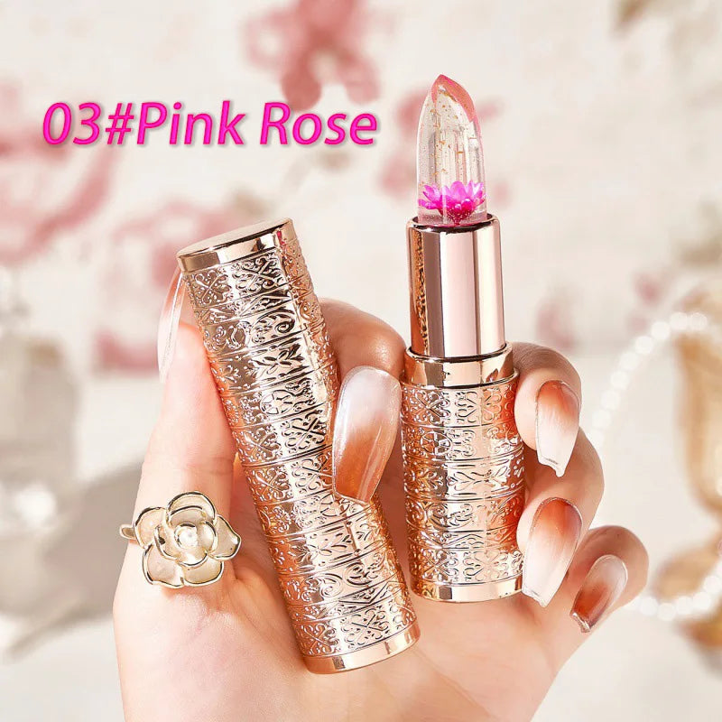 Color-Changing Crystal Jelly Lip Balm – Waterproof & Moisturizing