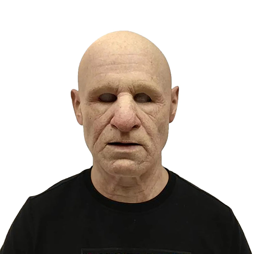 Grandpa Grandma Full Head Latex Mask – Halloween Cosplay Prop