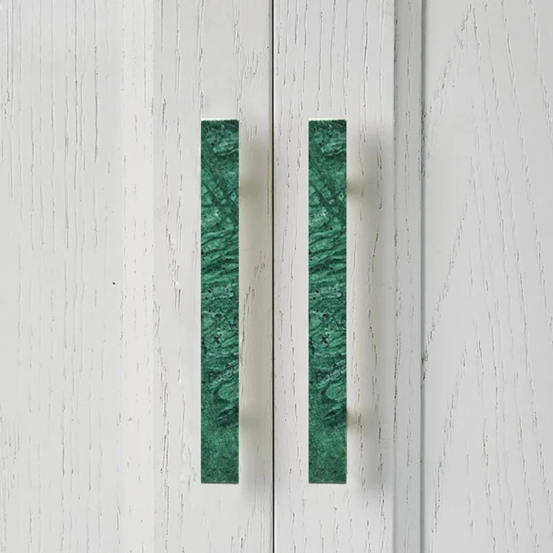 Marble Brass Cabinet Knobs & Round Drawer Pulls – Modern Style
