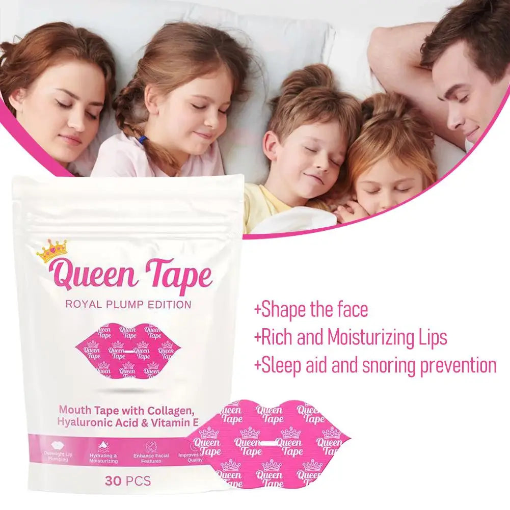 Hydrating Lip Sleep Patches – Collagen & Hyaluronic Acid