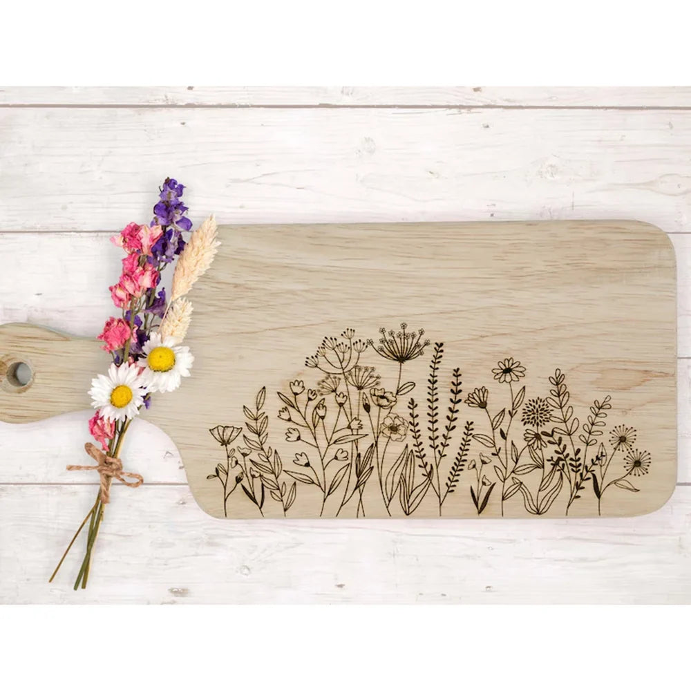 Custom Engraved Bamboo Cutting Board | Wedding Couples Gift