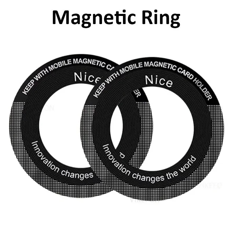 Magnetic Metal Ring Sticker for MagSafe & Car Phone Holder