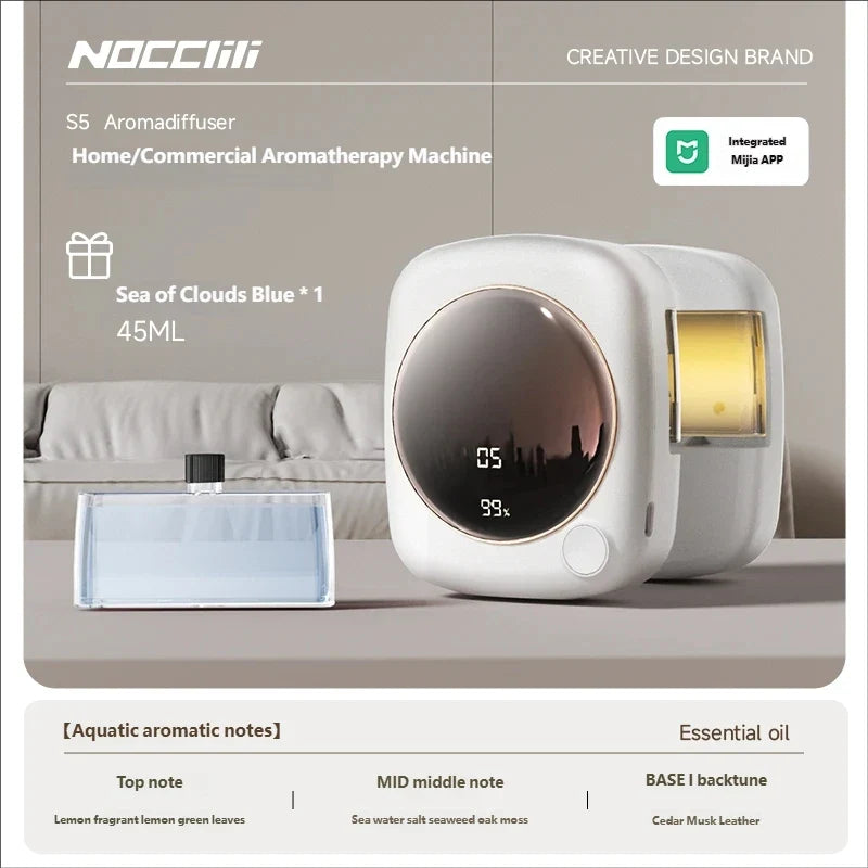 Wall-Mounted Aromatherapy Diffuser & Air Freshener + Night Light