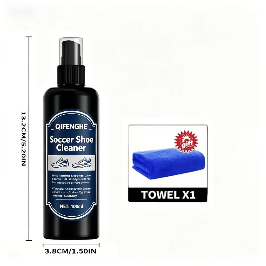 Soccer Shoe Cleaner Spray – Sneaker Restorer for Cleats & Boots