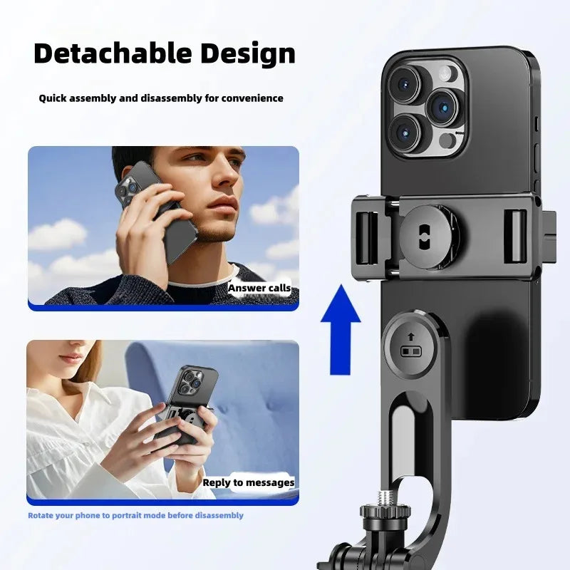1.7m Selfie Stick Tripod | Bluetooth 360° Remote iOS & Android