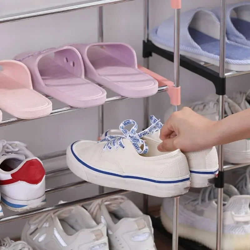3 4 Shoe Rack Multi Layered Space Saving Simple Household Storage