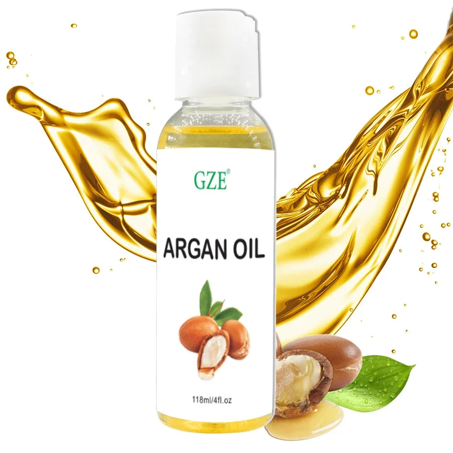 GZE Organic Moroccan Argan Oil | Cold Pressed Virgin Moisturizer