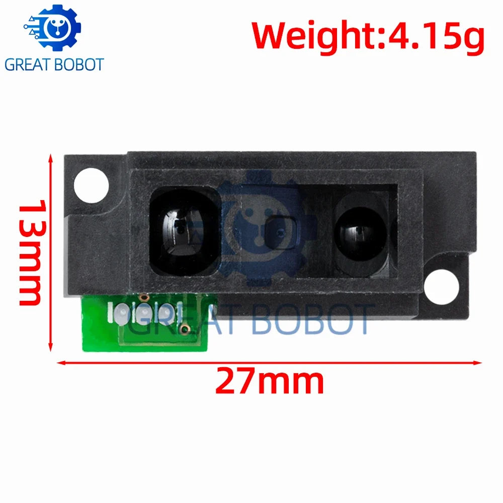 GP2Y0A51SK0F IR Ranging Sensor 2–15cm | Arduino I2C Module