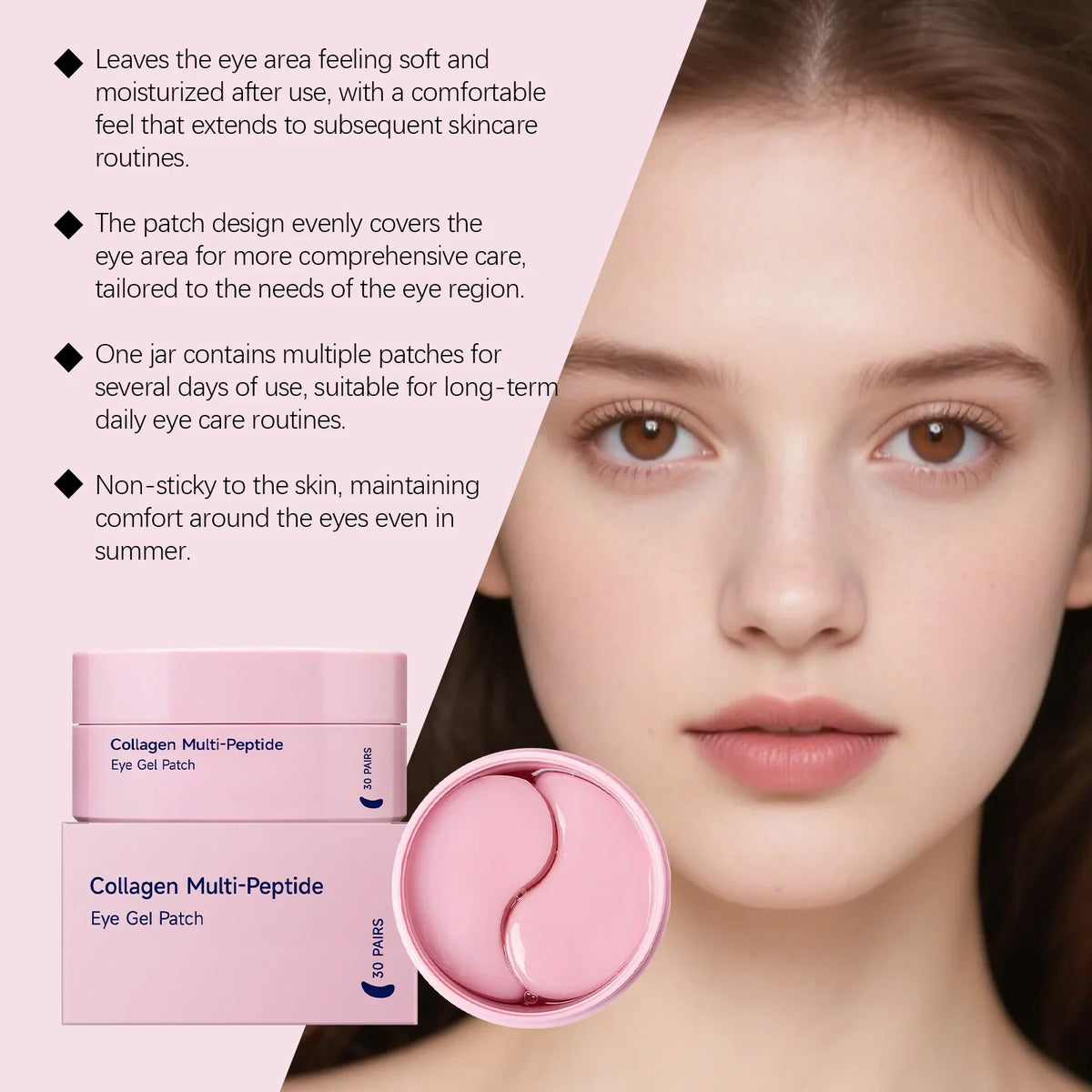 Collagen Eye Patches – Dark Circles, Puffiness & Anti-Aging Mask