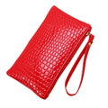 Crocodile PU Leather Wallet Clutch Purse | Card & Phone Holder