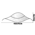 Rain Hats Women Reusable Transparent Headwear Brim Waterproof Hat