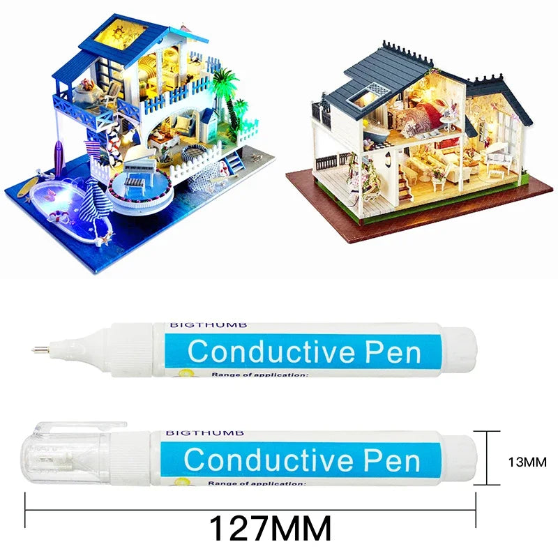 Conductive Silver Paint Pen – Circuit Repair & STEM Learning