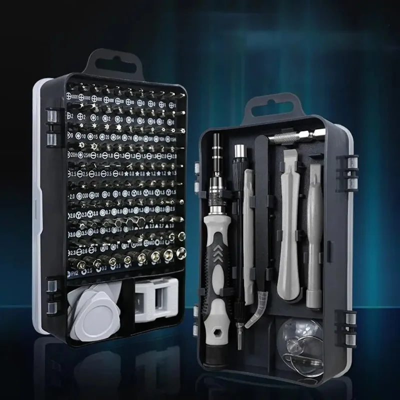 115-in-1 Precision Screwdriver Set | Magnetic Repair Tool Kit
