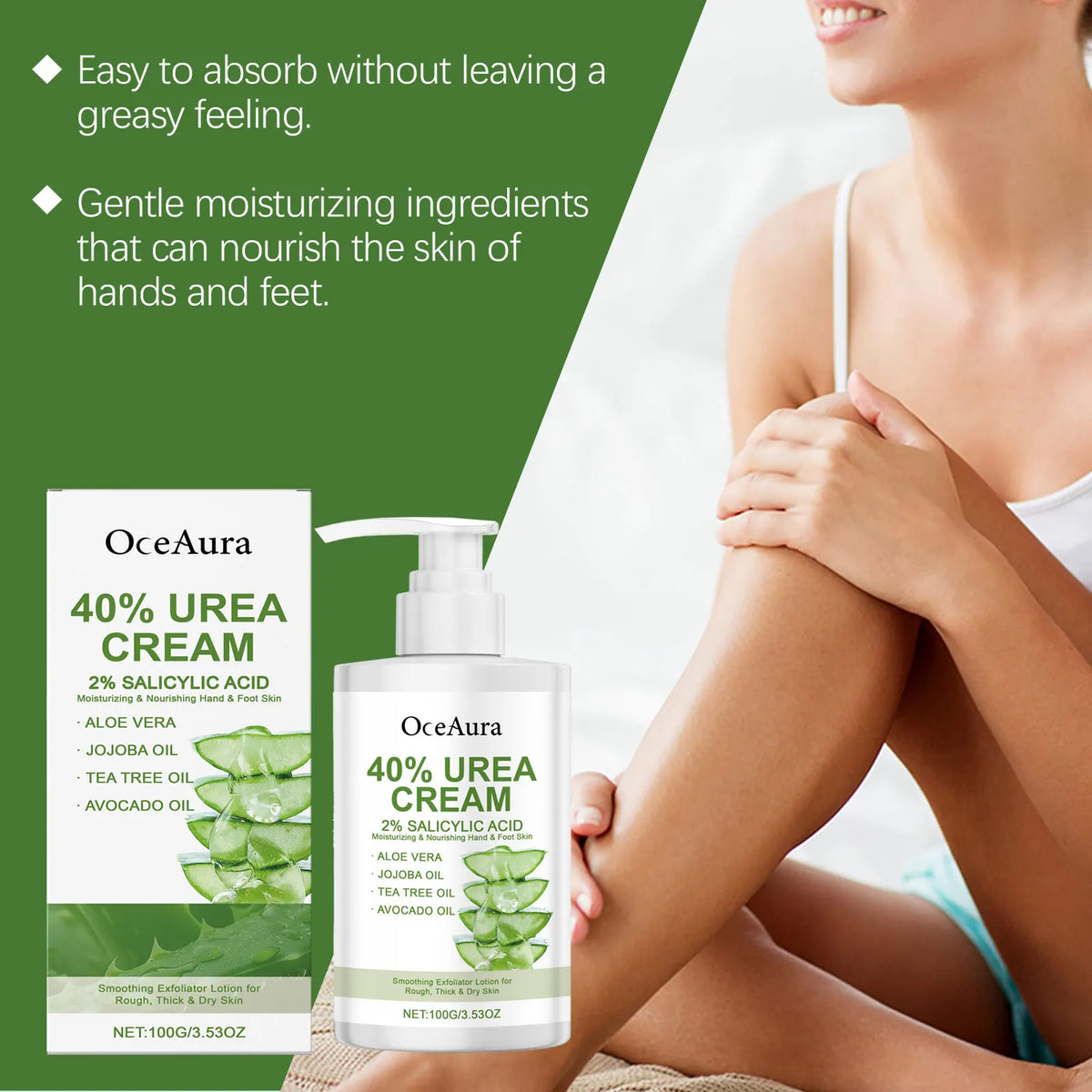 Daily Body Moisturizing Cream – Urea, Glycerin & Mineral Oil