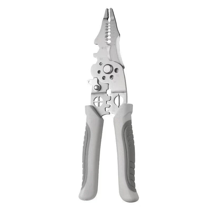 Wire Stripper Cable Cutter Pliers – Non-Slip Metal DIY Tool