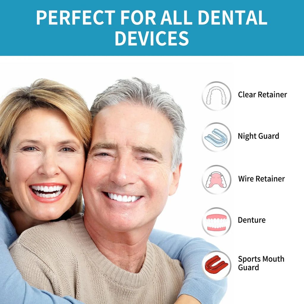 EELHOE Denture & Retainer Cleaner – Plaque & Odor Remover 30ml