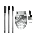 Portable Stainless Steel Metal Detecting Sand Scoop Shovel Beach