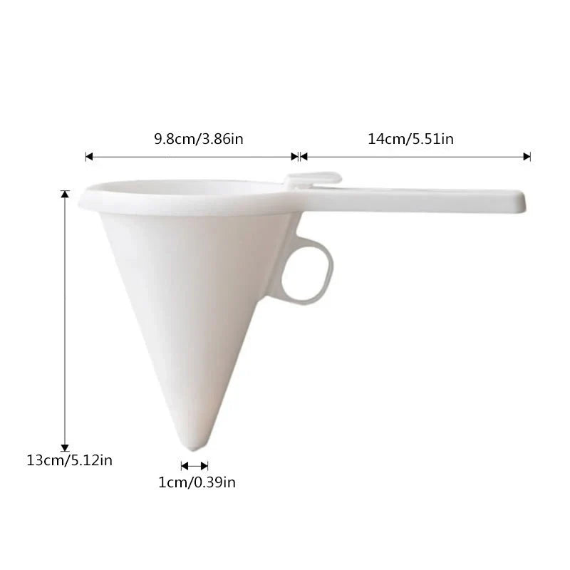 Adjustable Cream Funnel Batter Dispenser for Cakes & Chocolate