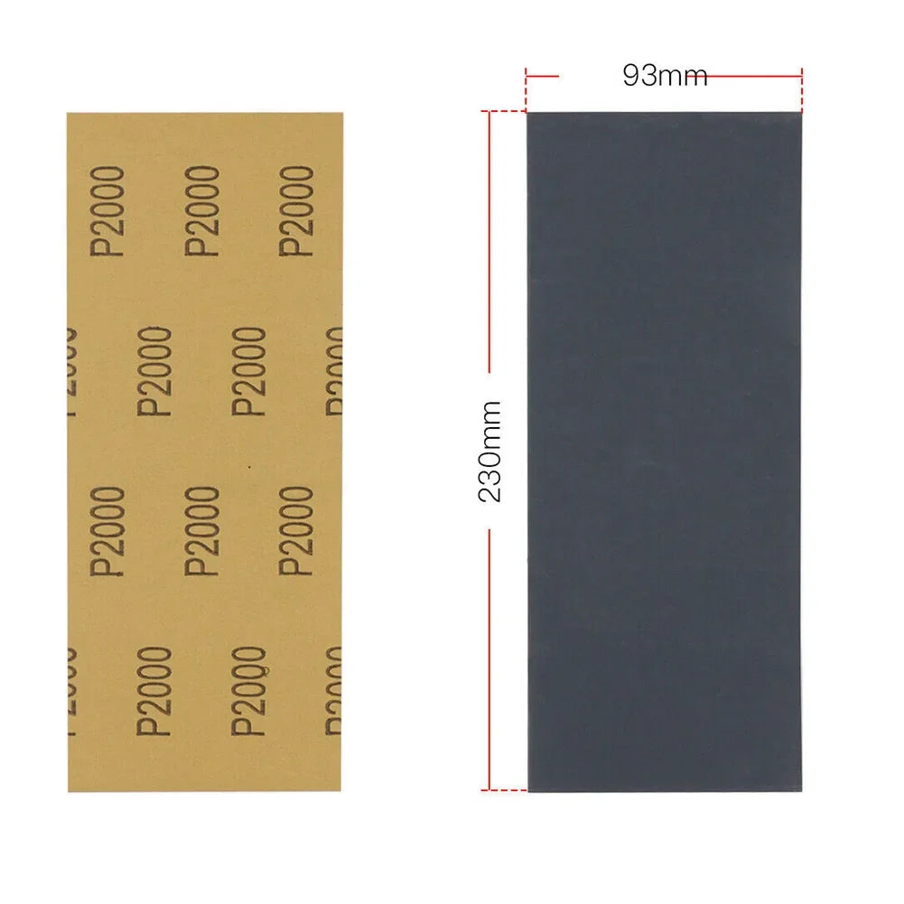 WET DRY SANDPAPER Sand Paper 2500 3000 5000 7000 Mixed Grits