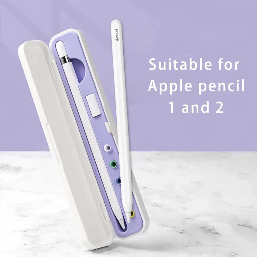 Apple Pencil 1 & 2 Portable Storage Case – Nib & Accessory Holder