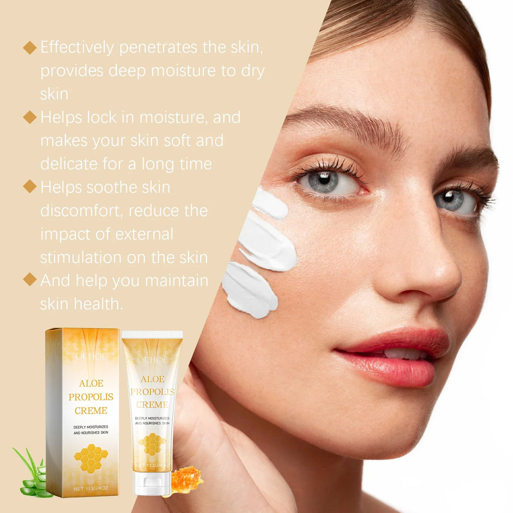 Aloe Propolis Moisturizing Cream – Anti-Aging Face & Body