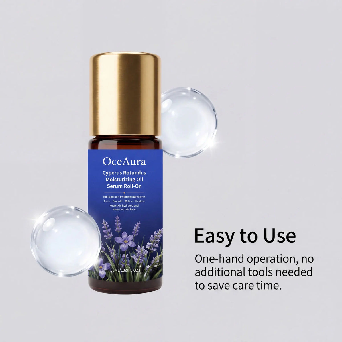 Roll-On Hair Removal Aftercare Oil – Organic Extract 50ml