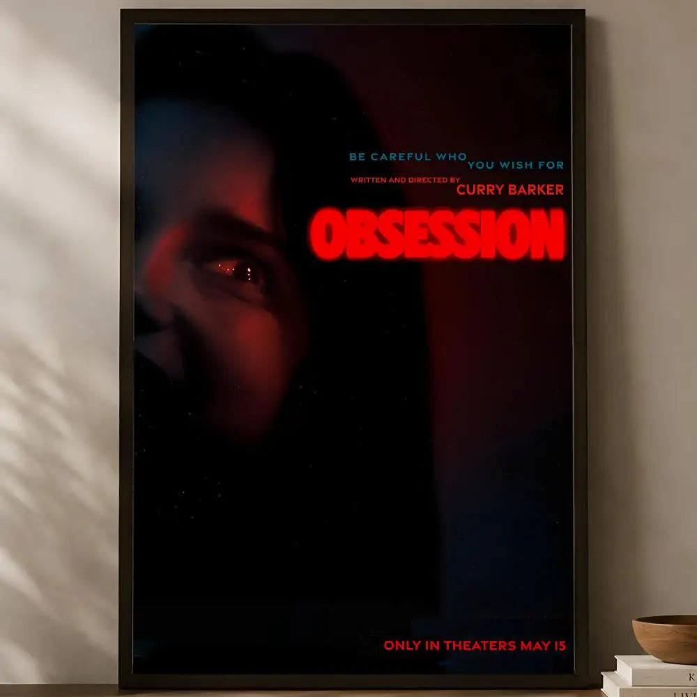 Movie Obsession Self-Stick HD Wall Art Poster | Waterproof Decor